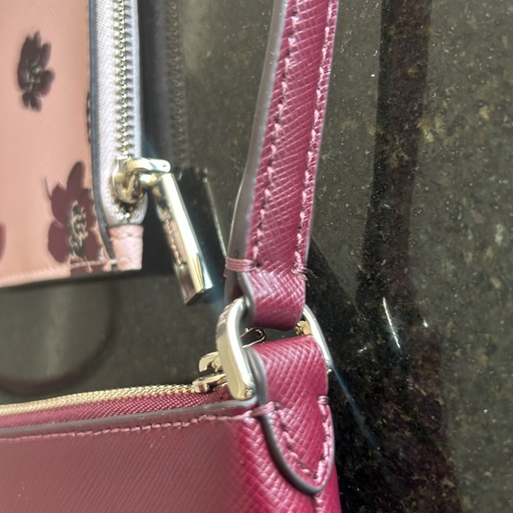 Kate Spade Sadie crossbody set in deep berry - Picture 7 of 11